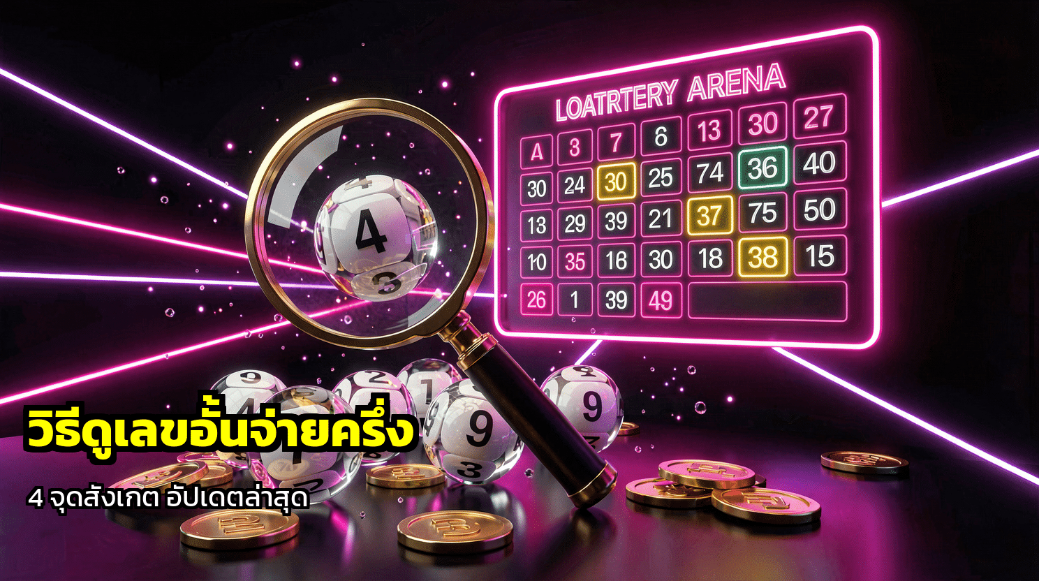วิธีดูเลขอั้นจ่ายครึ่ง