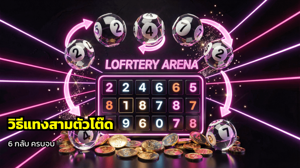 วิธีแทงสามตัวโต๊ด
