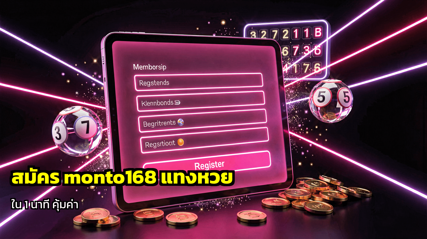 สมัคร monto168 แทงหวย